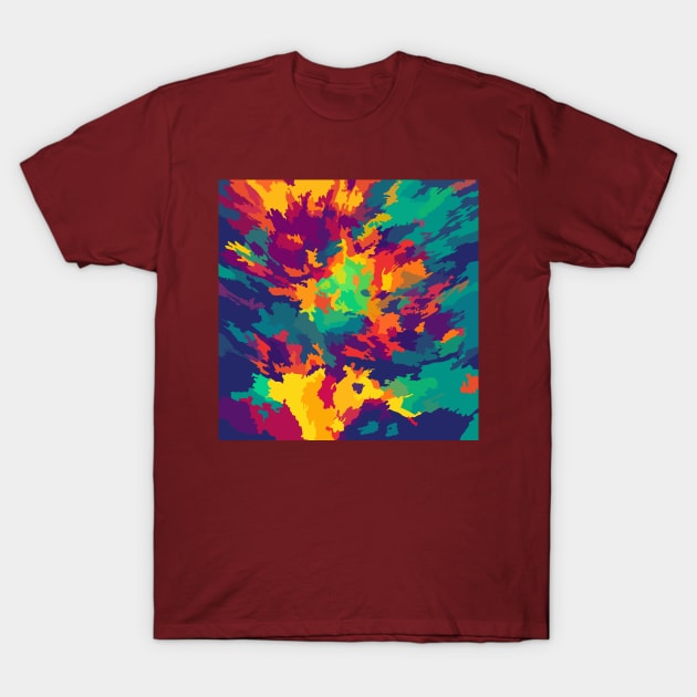 ink splash T-Shirt by ezhar.v.b